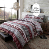 Warm Alaska Brushed Cotton Bedding - Happy Linen Company
