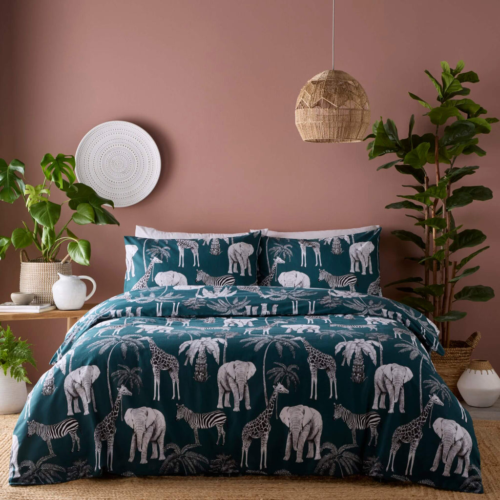 Wild Safari Duvet Set - Happy Linen Company