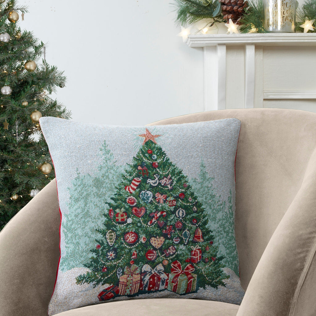 🎁 XMAS TREE CUSHION COVER (100% off) - Happy Linen Company