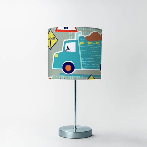 
  
	
    
	
    Big Diggers Table Lampshade
