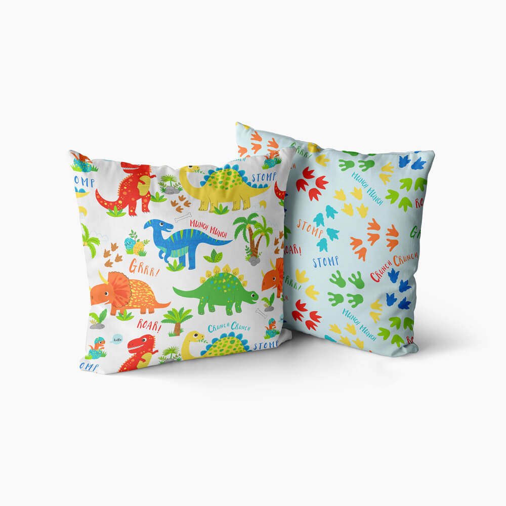 Dinky Dinosaur Cushion Covers