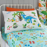 Dinky Dinosaur Pillowcases (Pair)