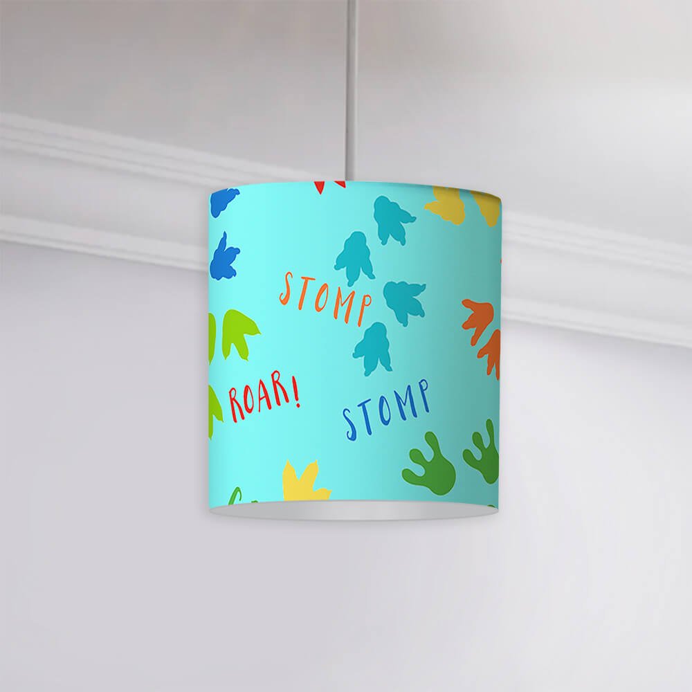 Dinky Dinosaur Reverse Ceiling Lampshade
