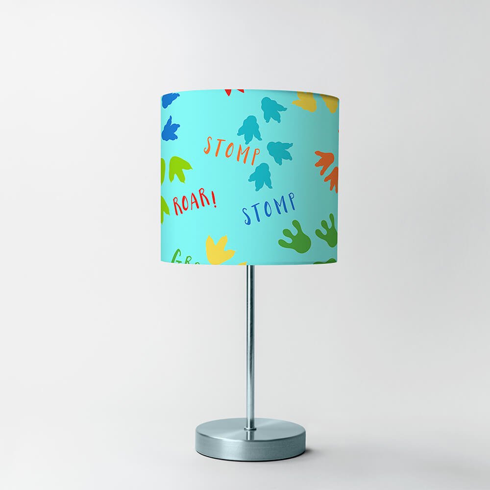 Dinky Dinosaur Reverse Table Lampshade Lampshade - Happy Linen Company