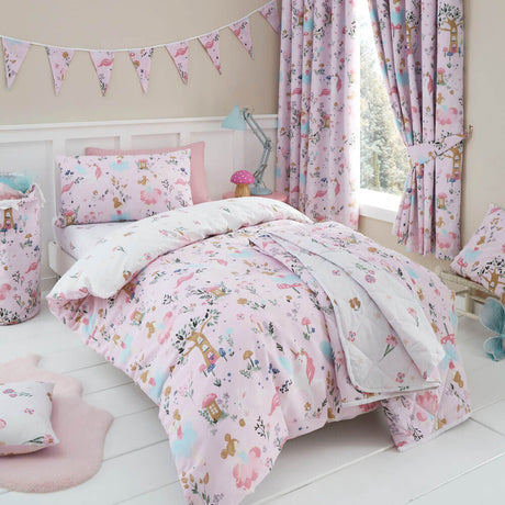 Enchanted Forest Quilted Throw - Happy Linen Company