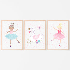 Isabella Ballerina A4 Digital Prints - Digital Download A4 Prints - Happy Linen Company