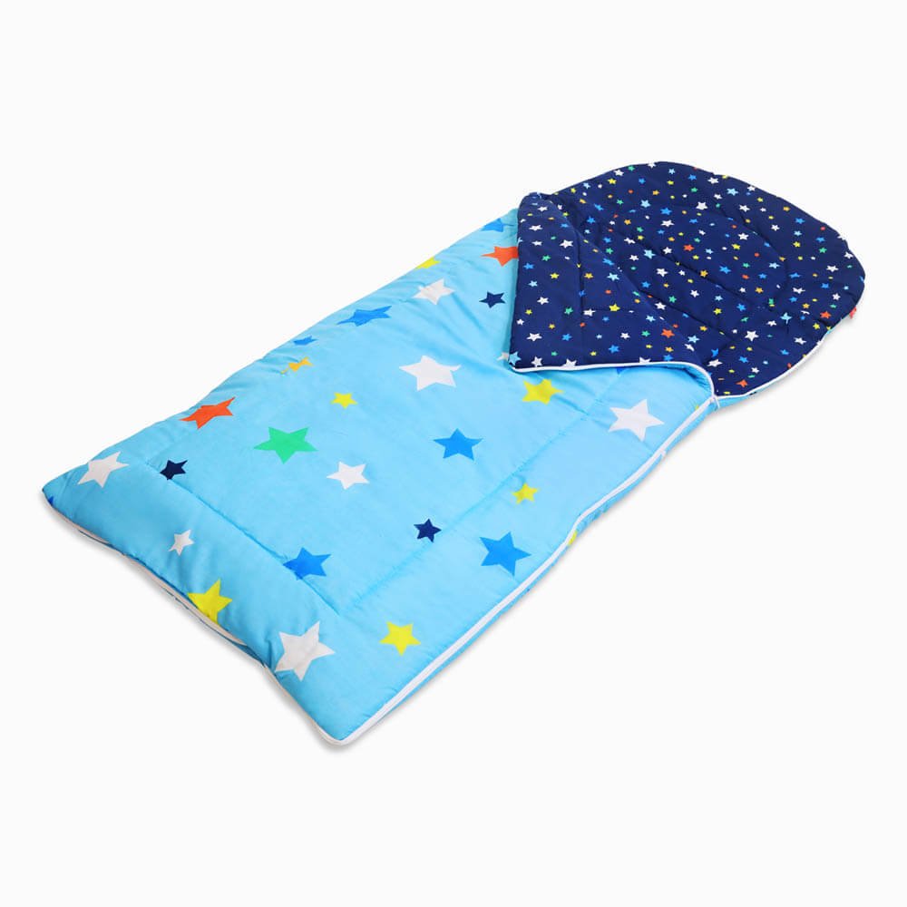 Multi Stars Sleeping Bag Sleeping Bag - Happy Linen Company