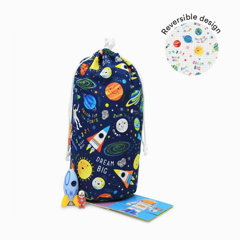 
  
	
    
	
    Space Explorer Toy Storage Bag