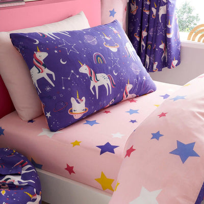 Unicorn Print Standard Pillowcase main image 0