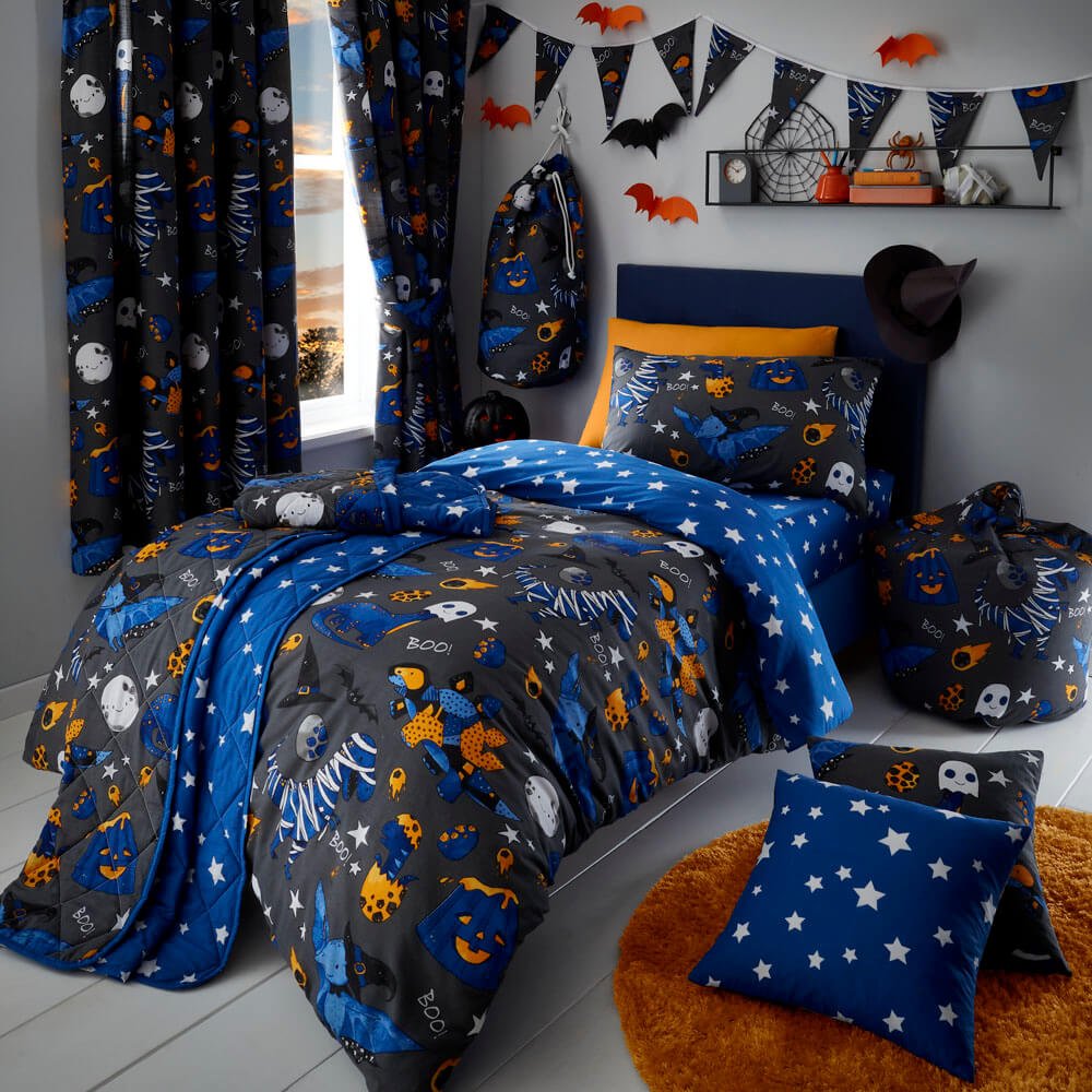 Spookysaurus Bedding - Happy Linen Company