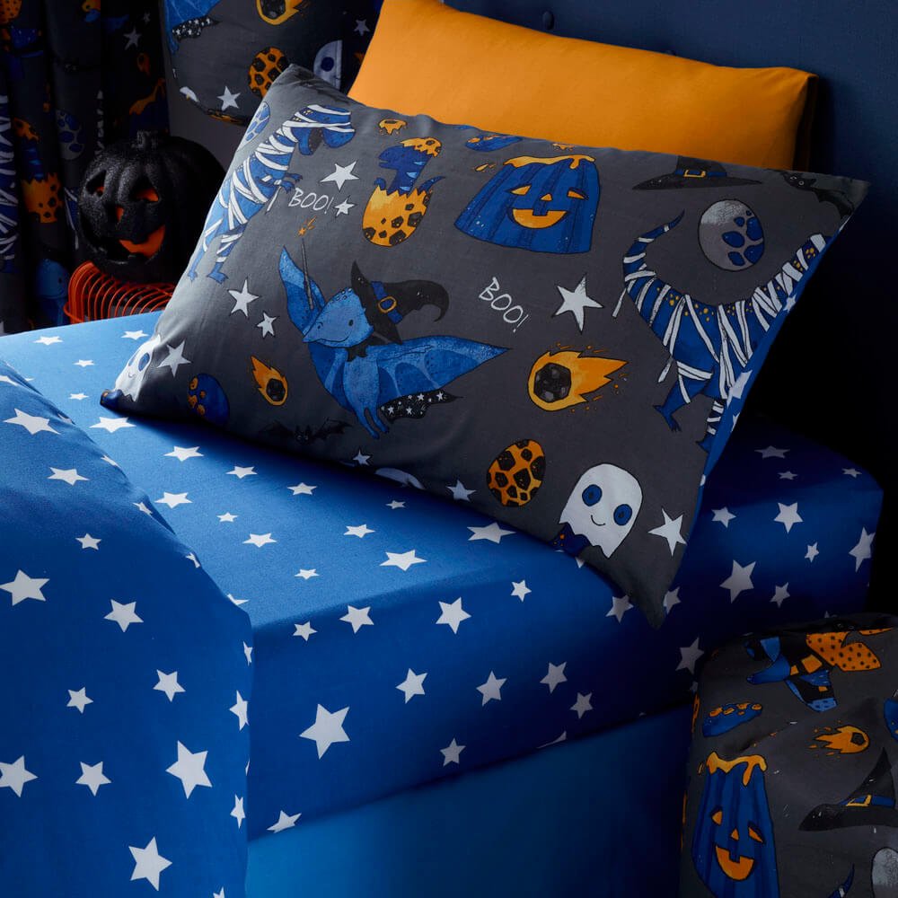 Spookysaurus Pillowcase (Pair) - Happy Linen Company